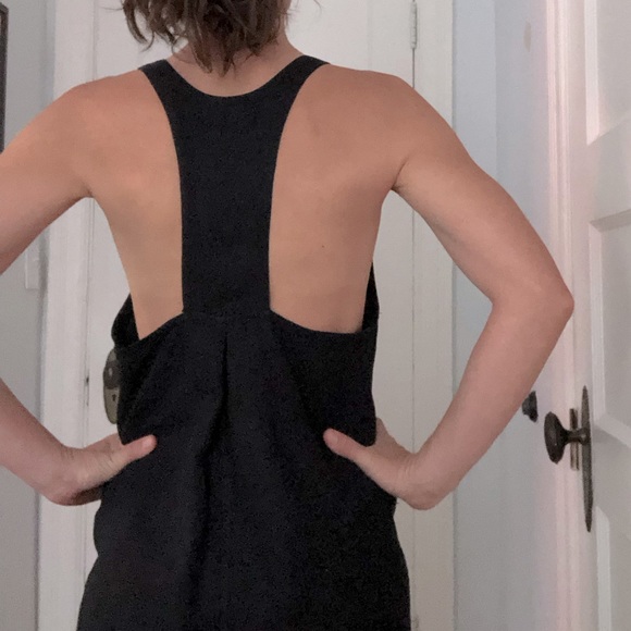 First Rite Black Linen Dress Sz. 8/L - fabulous rare dress - Picture 13 of 17